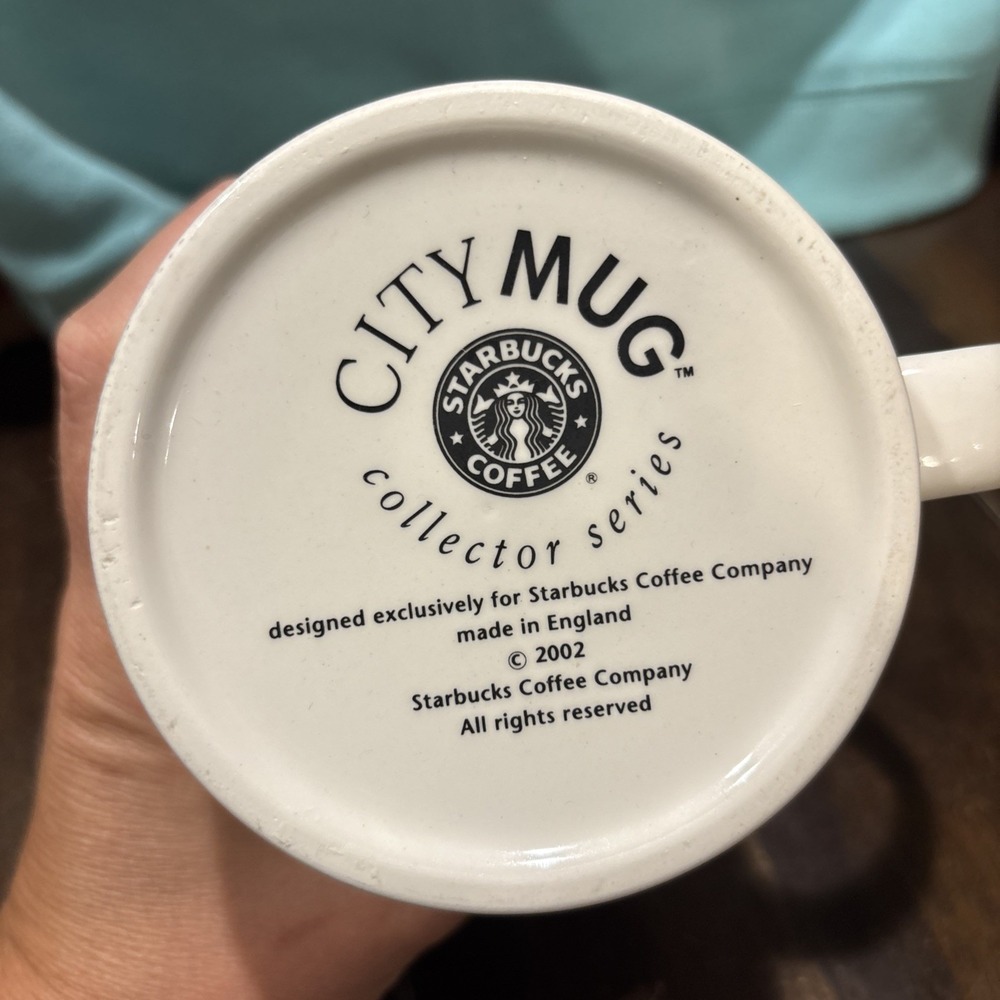 16 oz Coffee Cup Tea Mug: STARBUCKS 2002 SWITZERLAND; City Mug Collectors Series - Picture 6 of 6